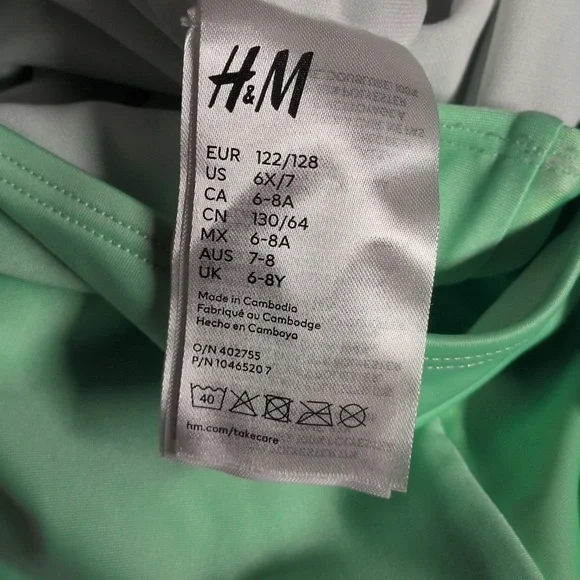 H&M Kids Pokémon One-Piece Swim Suit | 6X/7 - Picture 4 of 4